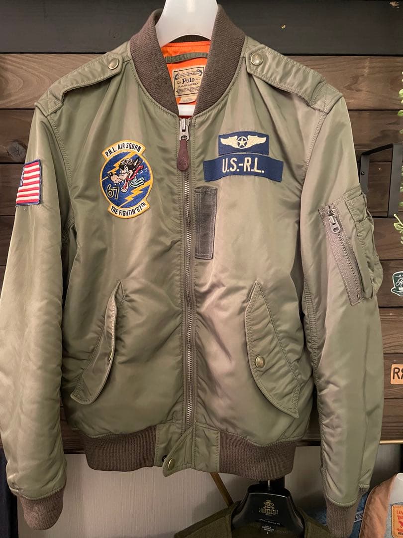 Polo Ralph Lauren MA-1 フライトジャケット