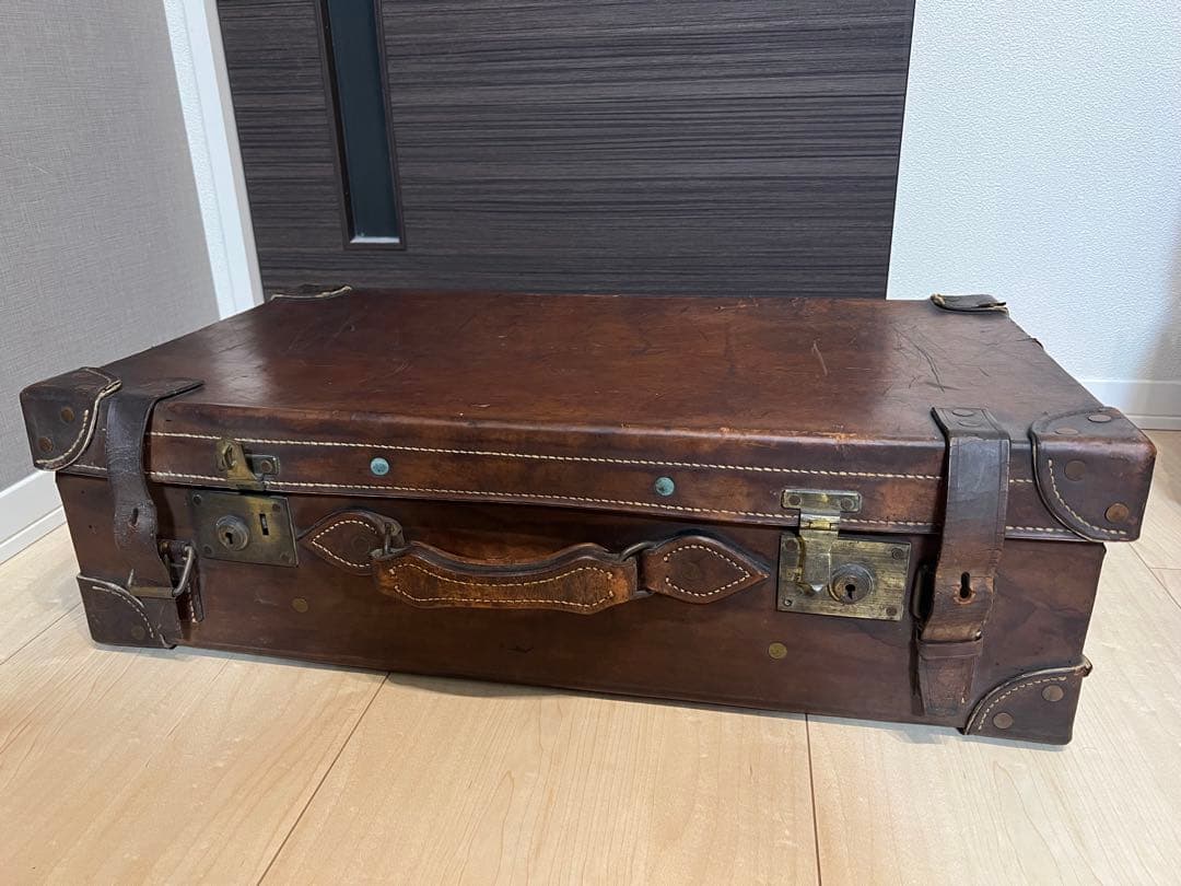 ヴィンテージ アンティーク トランク ケース　ビッグサイズ