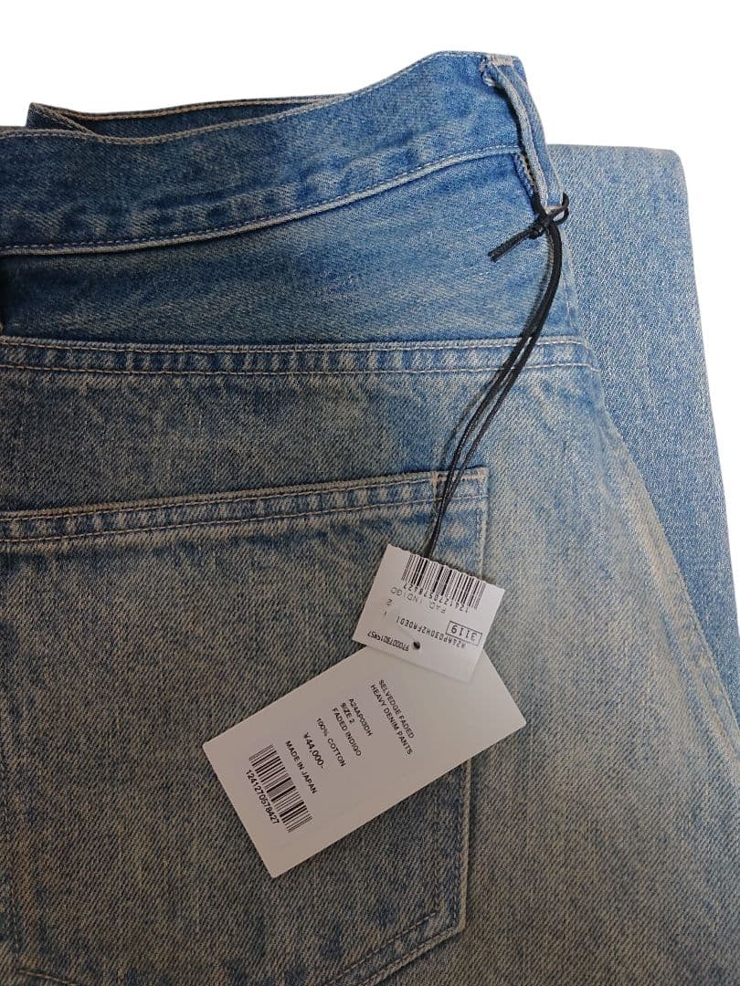 パンツ 24AW SELVEDGE FADED HEAVY DENIM PANTS 2