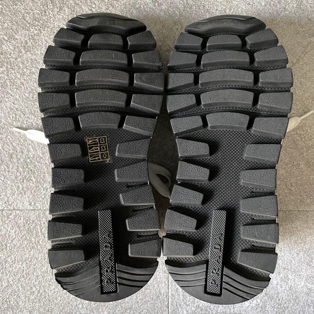 極美品★プラダ　Prax01 スニーカー　トライアングルロゴ　レディース　35