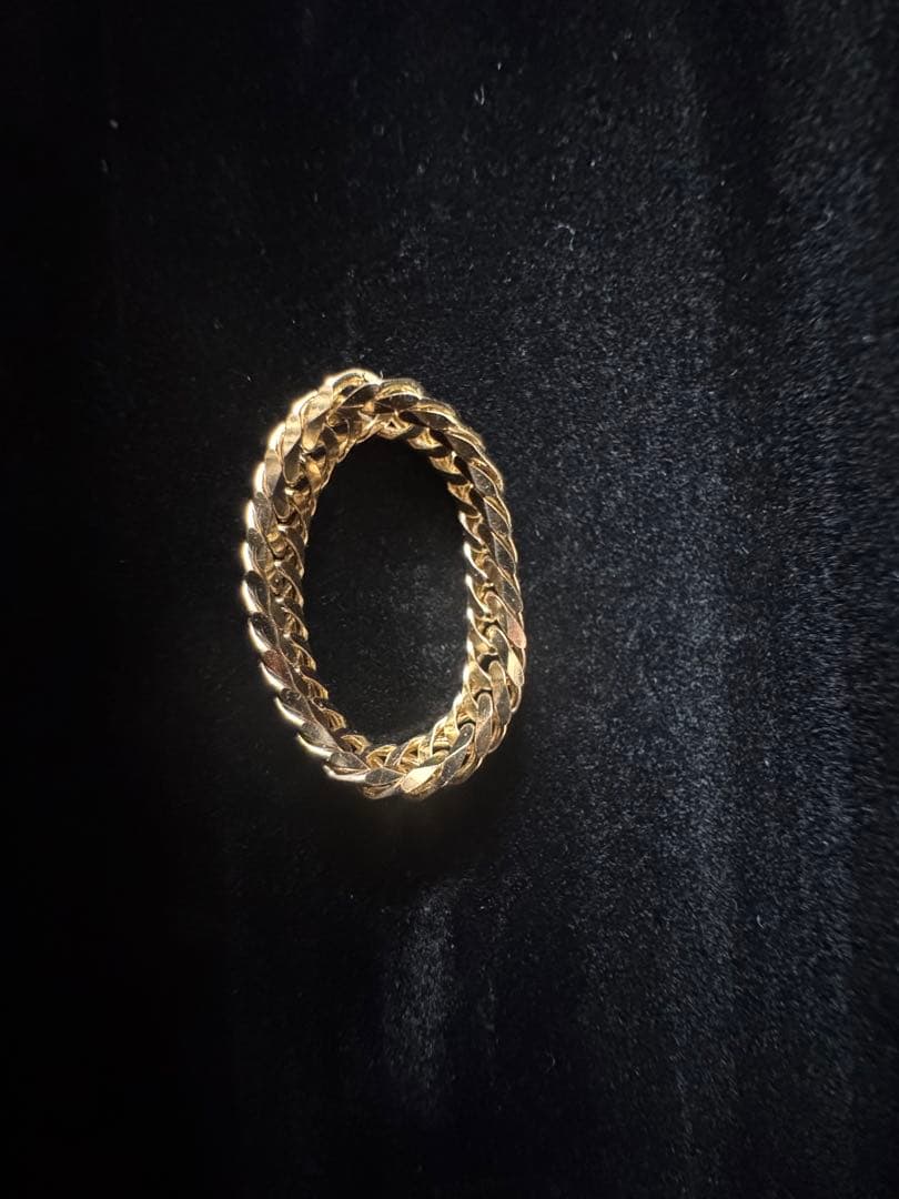 K18 リング 喜平6面