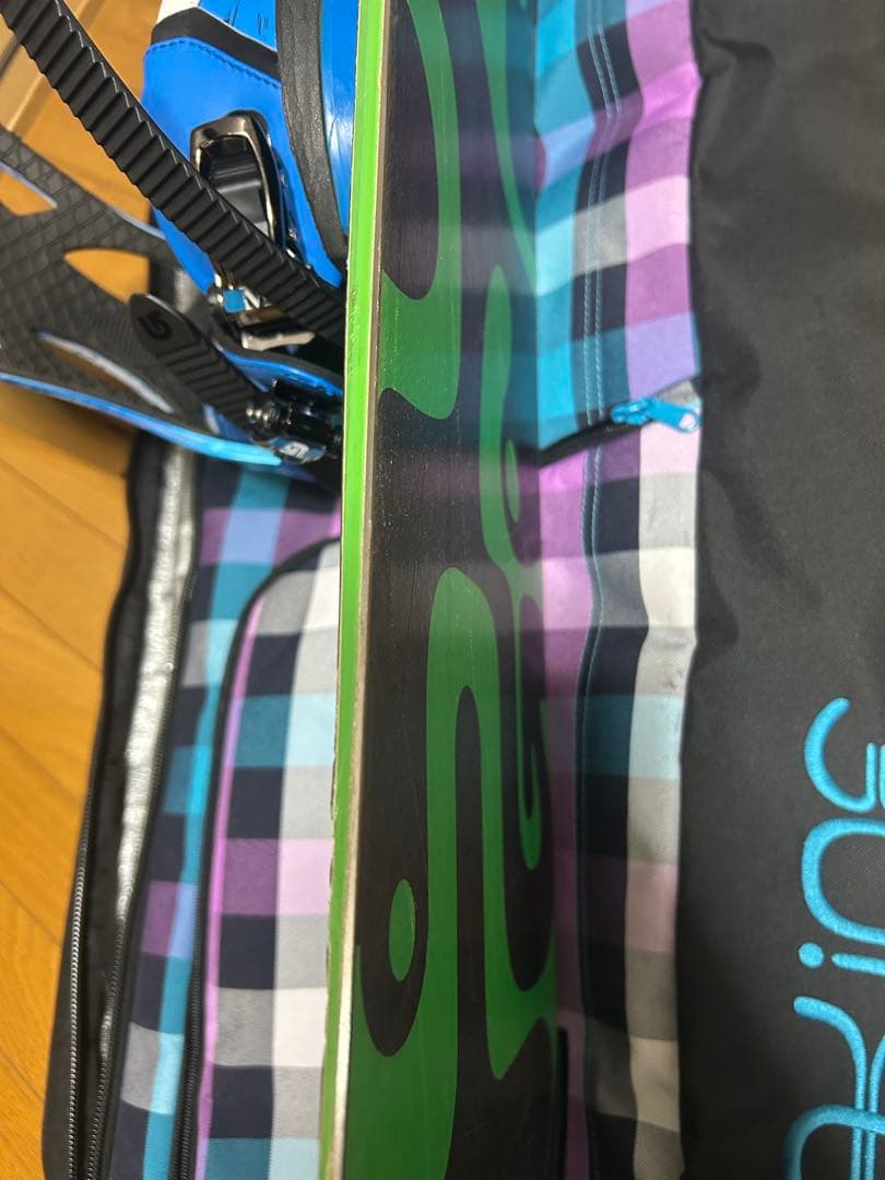 Burton Supermodel 159cm ビンディング　ケース3点セット