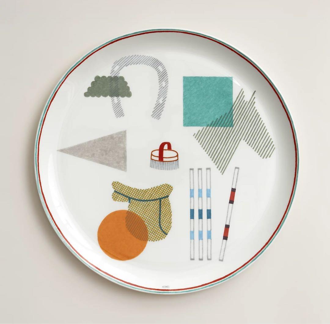 【新品未使用】タルトプラッター ソー・エルメス