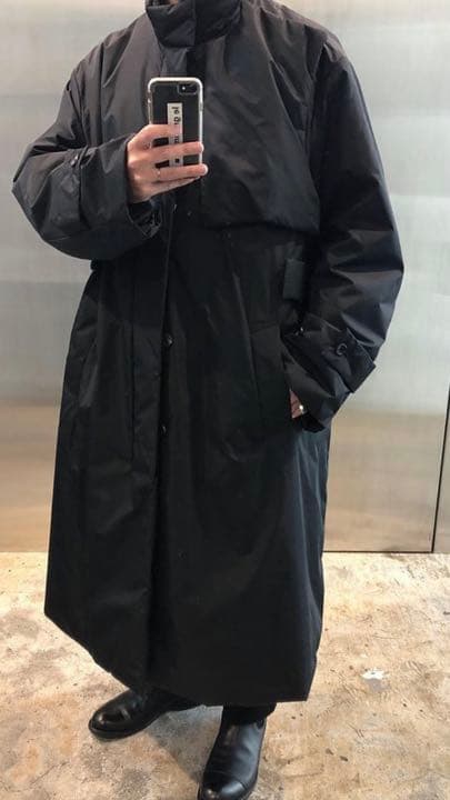 ジャケット・アウター stein 21ss padded stand collar coat