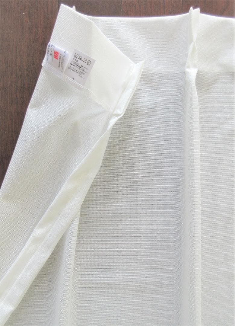 RUN★防炎 レース幅150cm×丈218cm(２枚入)(M127)が2組