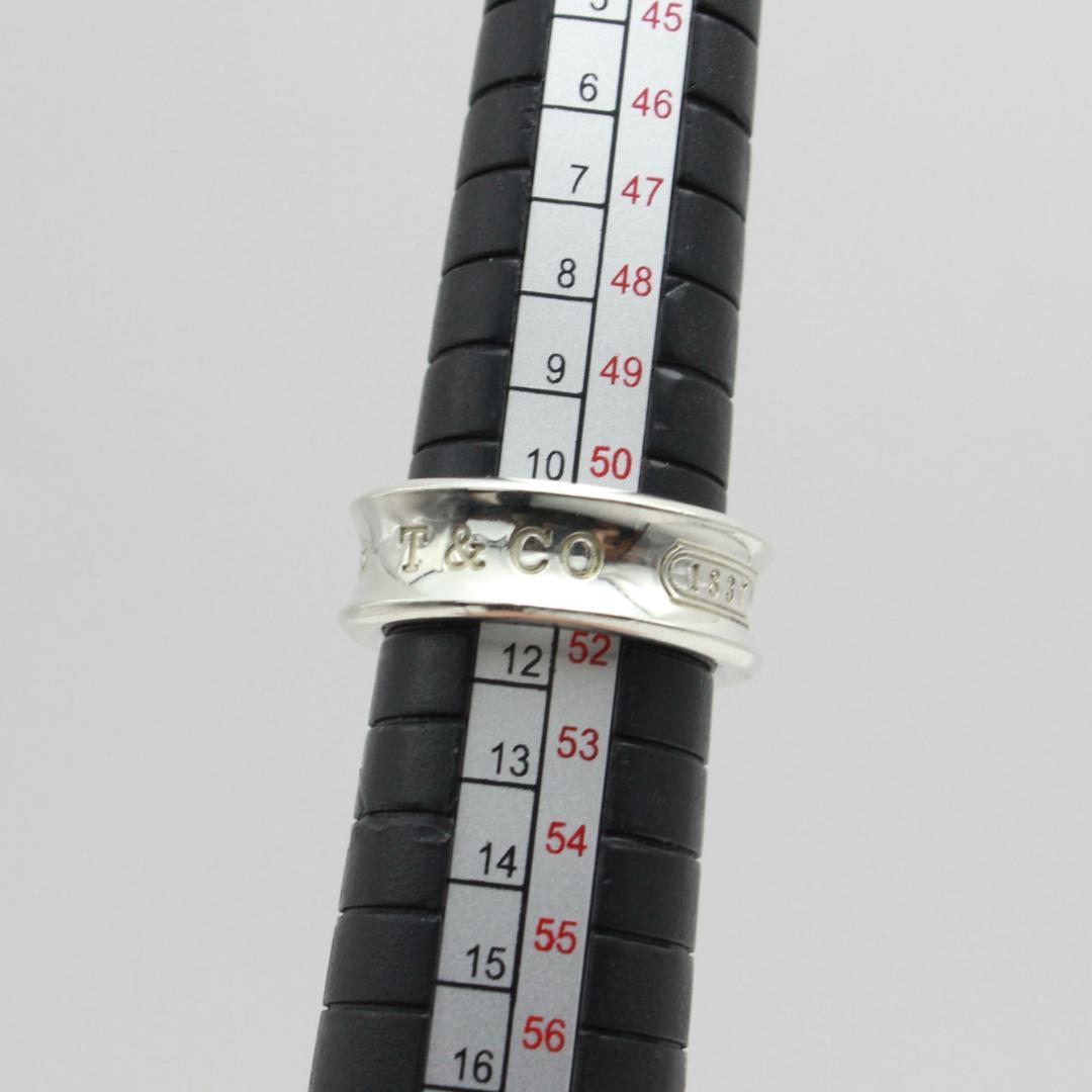 美品 Tiffany&Co. アクセサリー ナロー シルバー リング 指輪11号