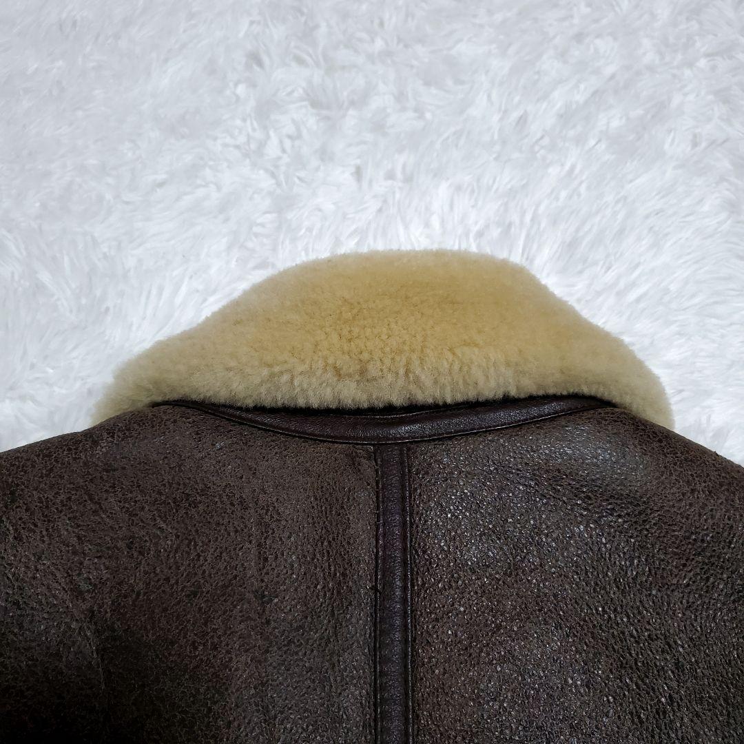 グローブボックス　リアルムートン　フライトジャケット　B-3　L