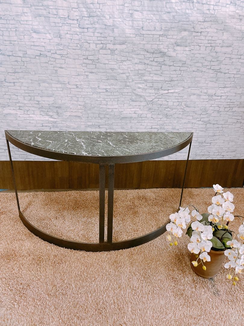 sakura⚠️1月末までの処分SALE！大理石コンソールテーブル