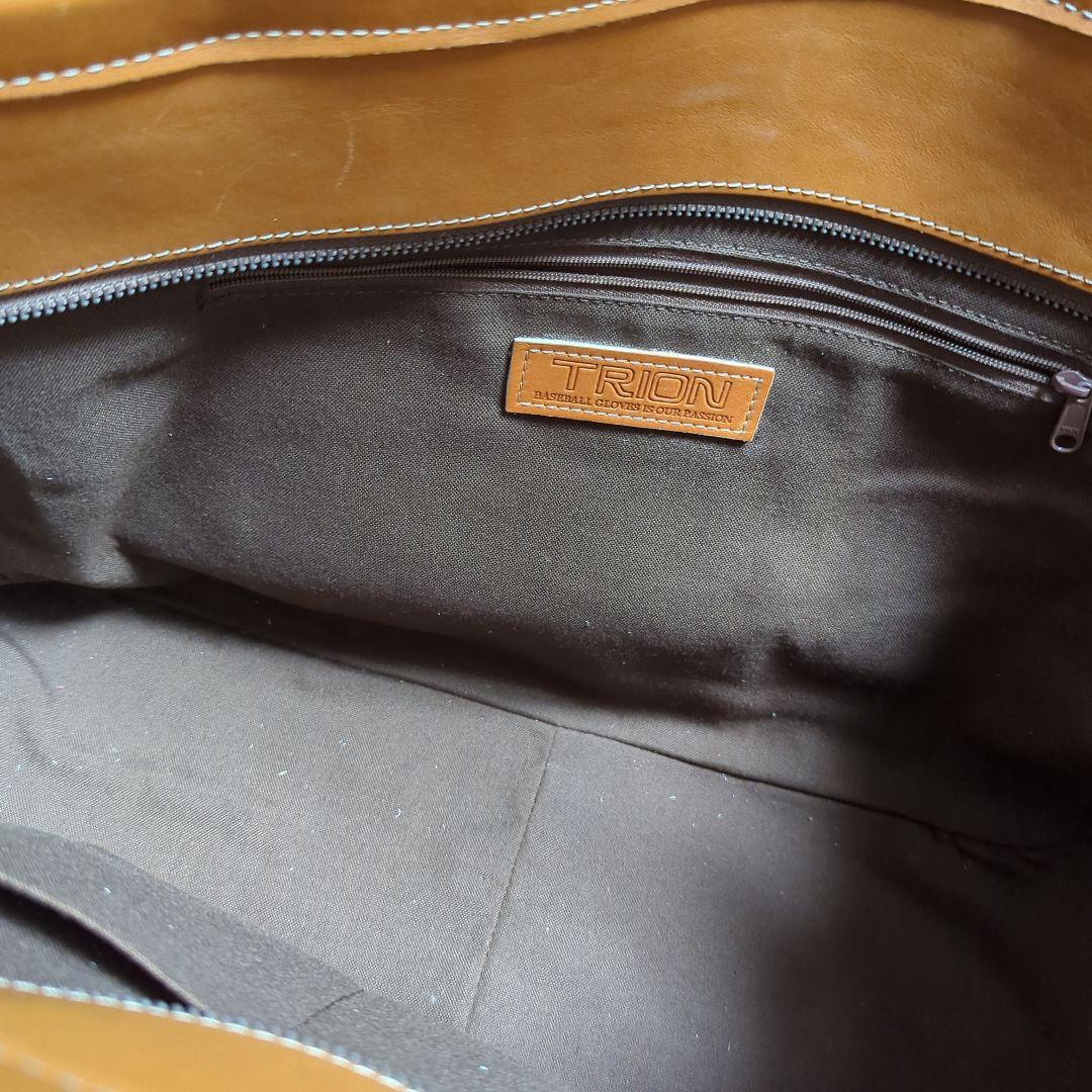 TRION トートバッグ　ボストンバッグ 本革バッグ