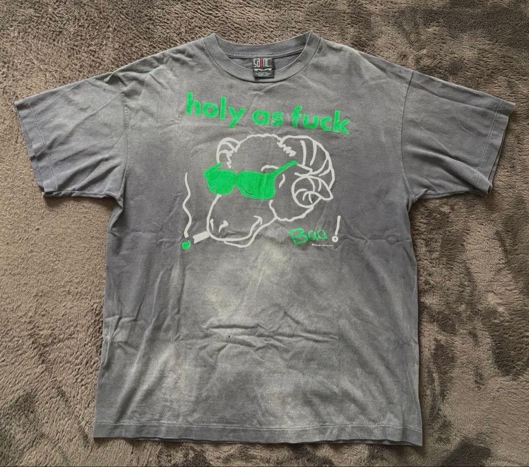 セントマイケル HOLY AS FUCK Tシャツ SAINTMICHAEL