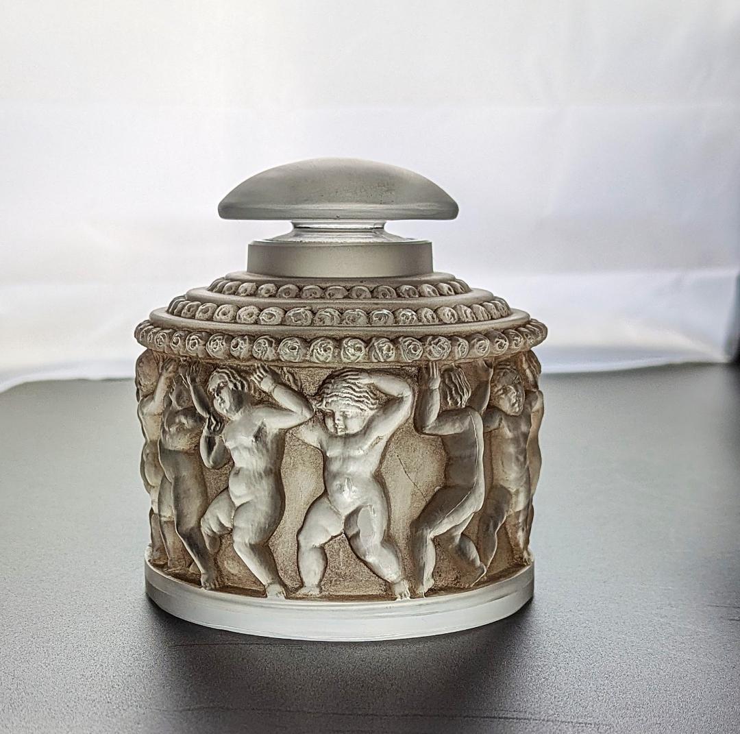 harveyさん専用　語れる逸品★ルネ・ラリック アンファン パチネ彩色香水瓶