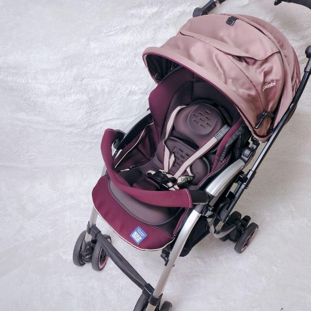 【美品】combi ベビーカー ネムリエ 高級 上位 両対面式 新生児対応