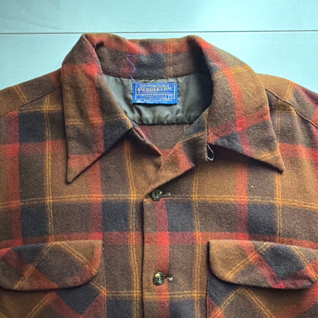 70s pendleton wool shirt vintage usa製