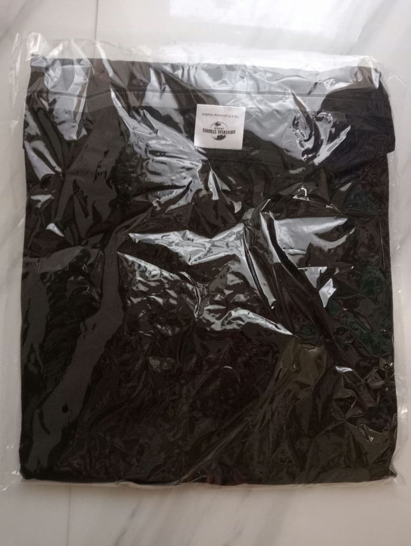 USJ　バック・トゥ・ザ・フューチャー　40周年記念　長袖Tシャツ　ブラック　L