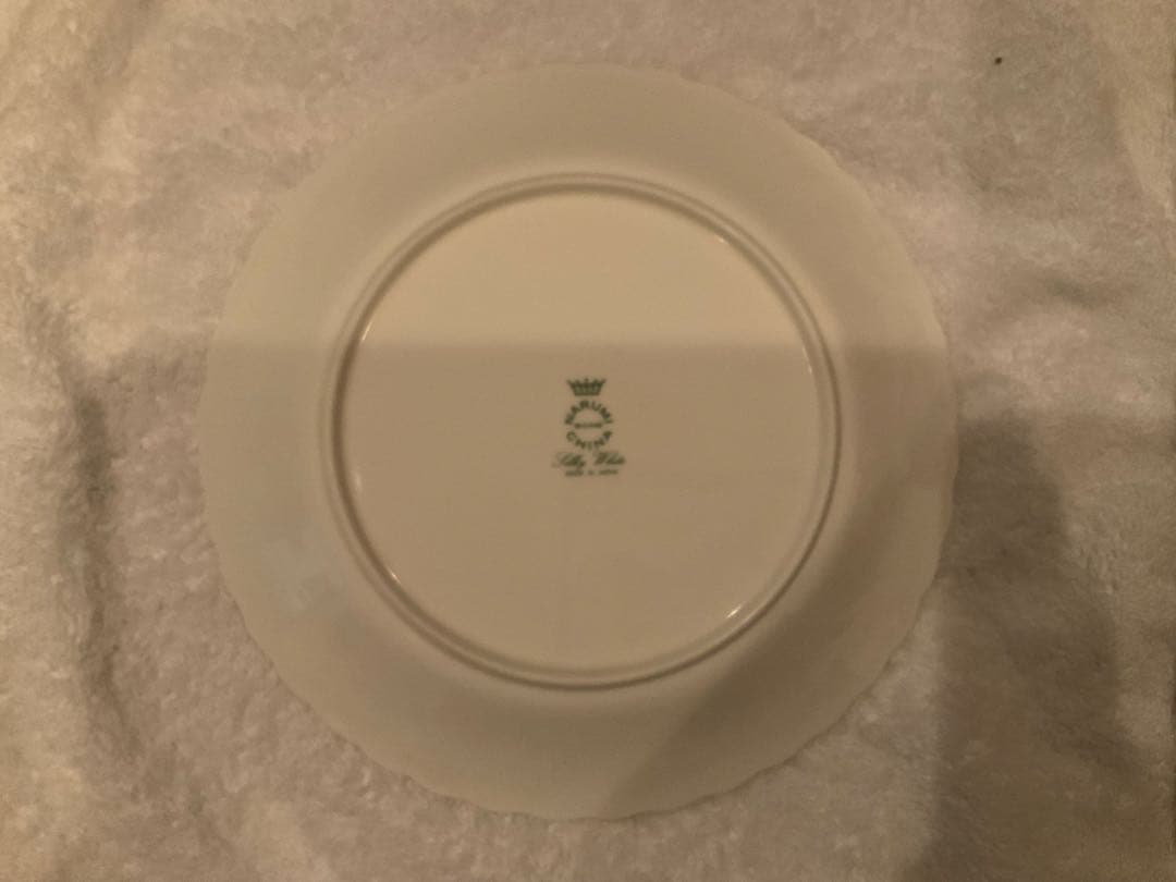 NARUMI ホワイトプレート 5枚