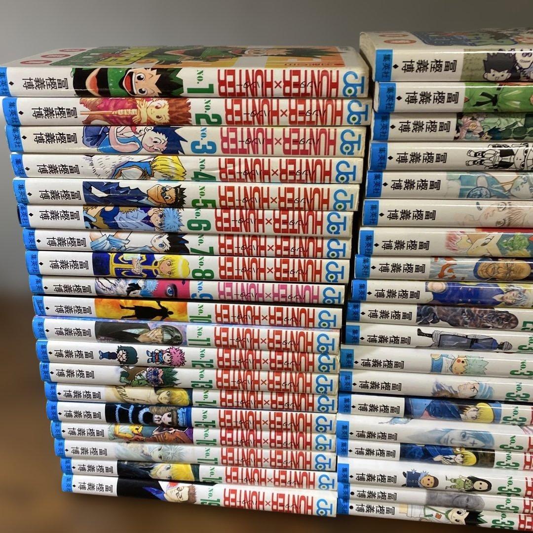 ハンターハンター　1-38巻 全巻セット レベルE全巻　＋劇場版　冨樫義博