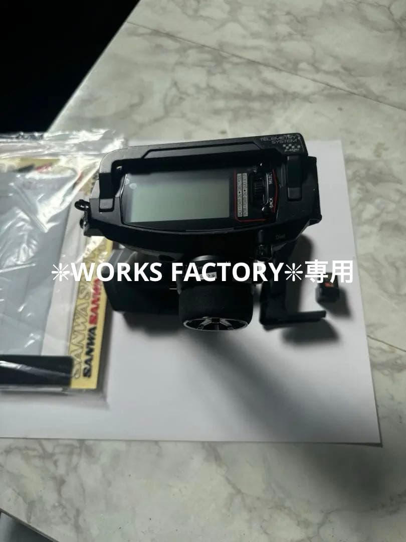 SANWA MT-5 ラジコン送信機 本体 受信機あり