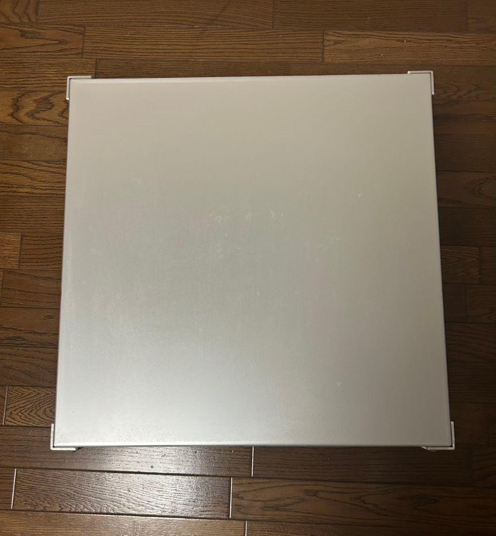 廃盤 希少 無印良品 アルミ ローテーブル サイドテーブル