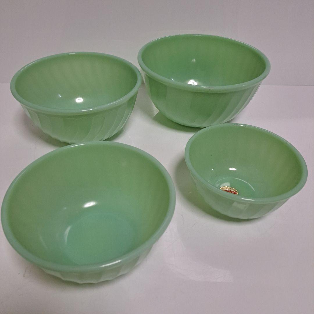 ファイヤーキング　Fire King　ミキシングボウル　スワール　ジェダイ