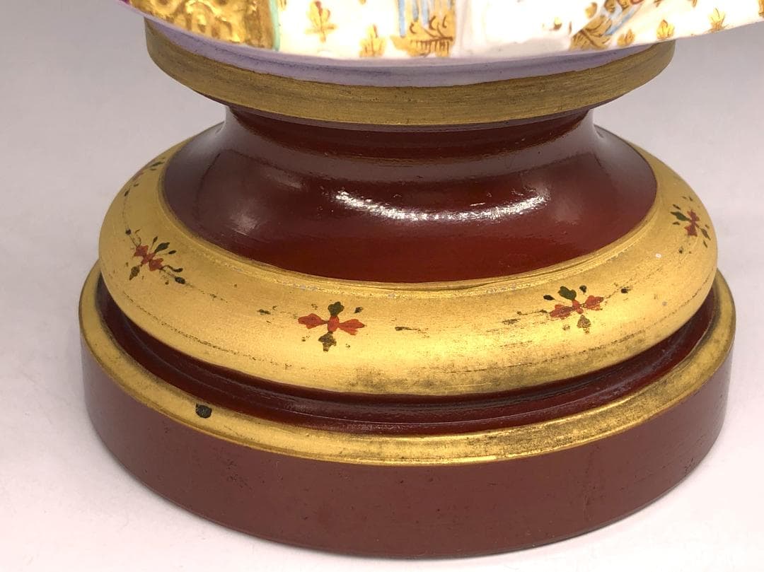 【 C.BauRy制作 】　セラミック貴族胸像　19世紀後期