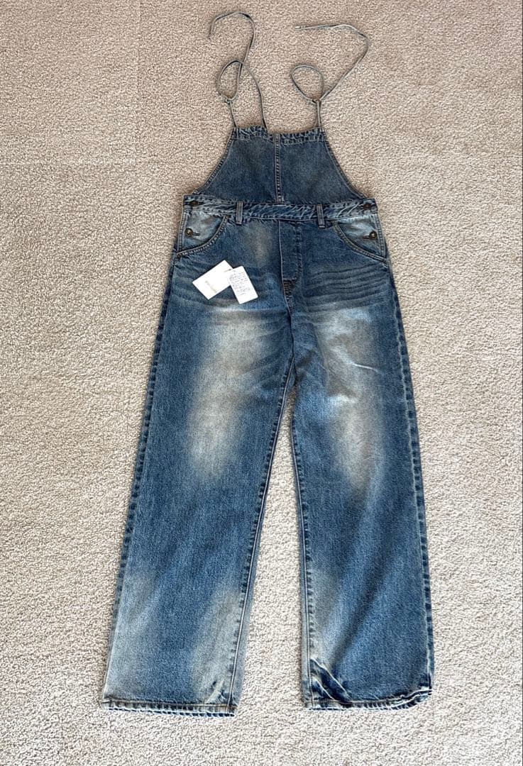 Whim Gazette ウイムガゼット デニムオールインワン2 丈長め