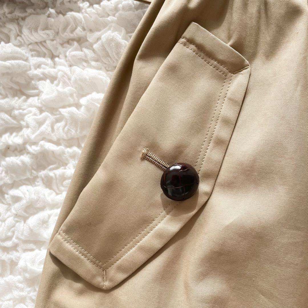 バーバリーブルーレーベル　ライナー付ダブルトレンチコート 2way 千鳥格子