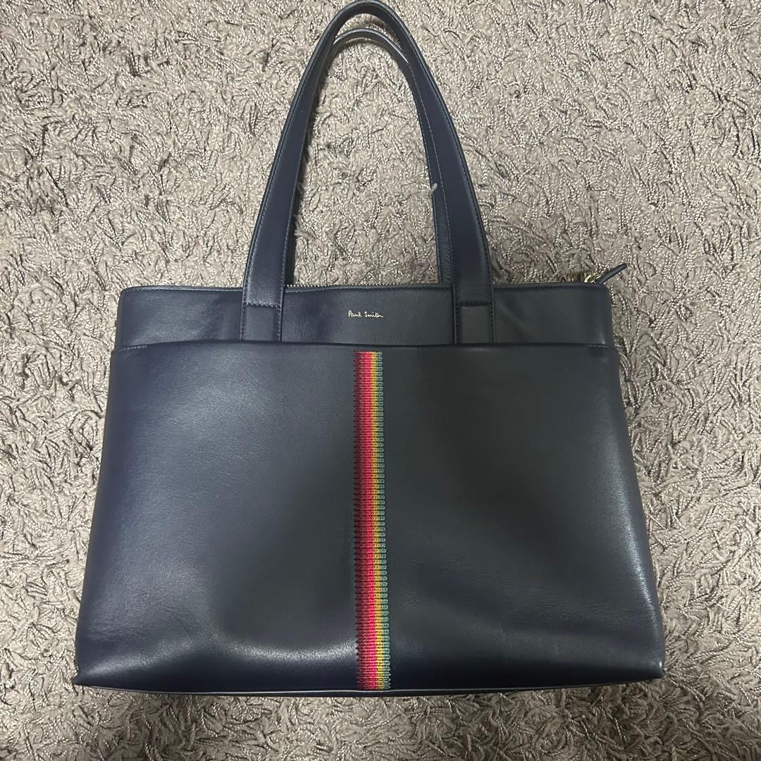 Paul Smith ネイビー トートバッグ