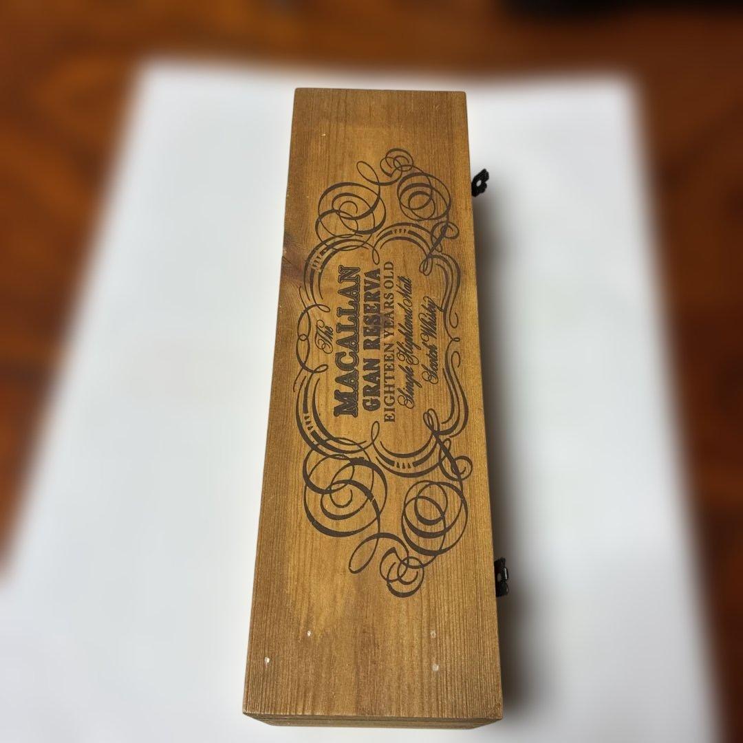 ザ・マッカラン グランレゼルバ 18年 1980年 木箱のみ