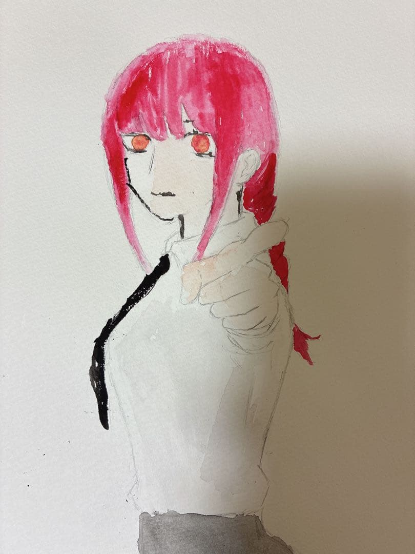 私が書いた水彩画♥