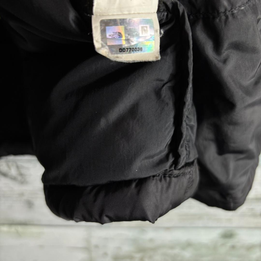 ザノースフェイス ダウンジャケット 600フィル　フード脱着可　レディースL 黒
