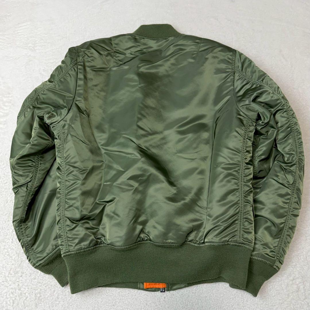 Lサイズ ALPHA INDUSTRIES MA-1 リバーシブル ブルゾン