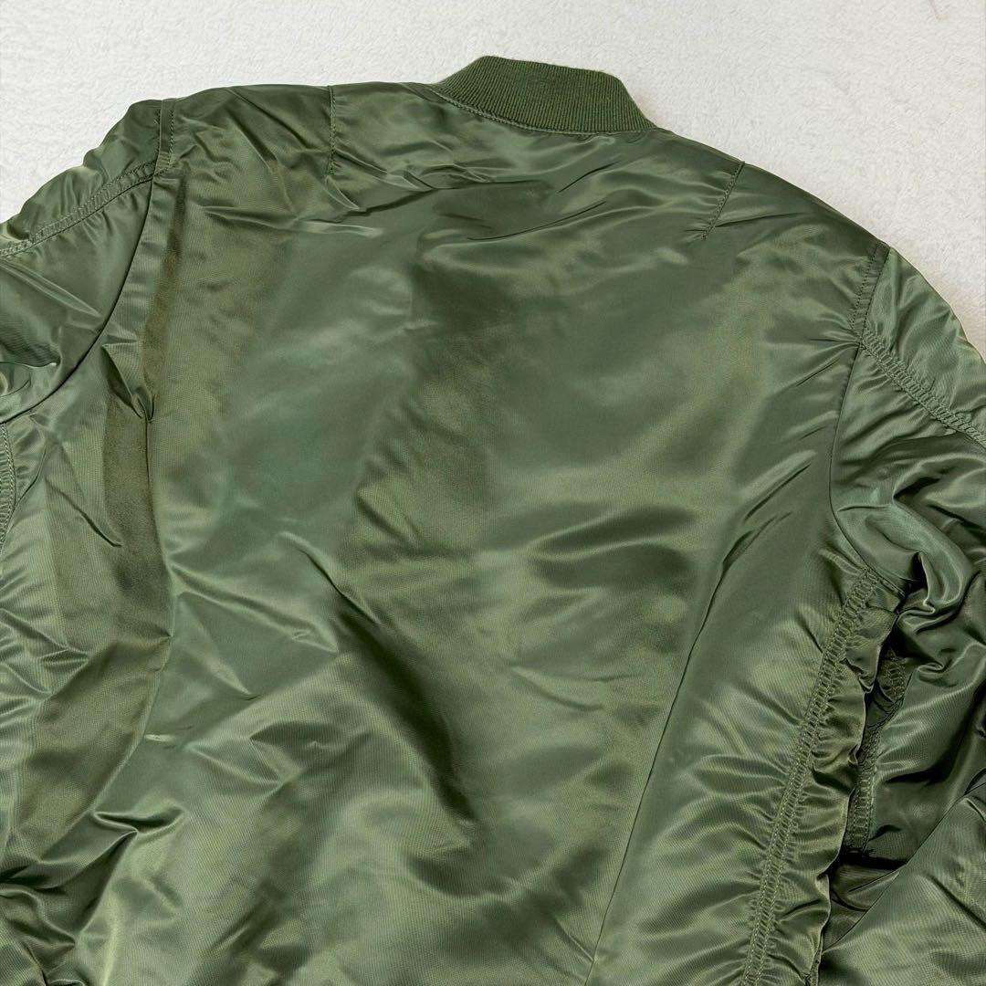 Lサイズ ALPHA INDUSTRIES MA-1 リバーシブル ブルゾン