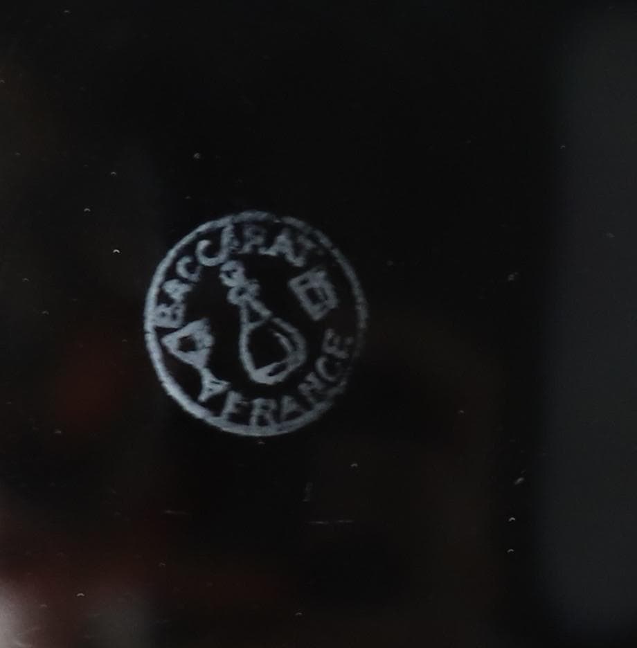 オールド・バカラ レアモデル コートダジュール 廃版 大型 蓋物 小物入れ