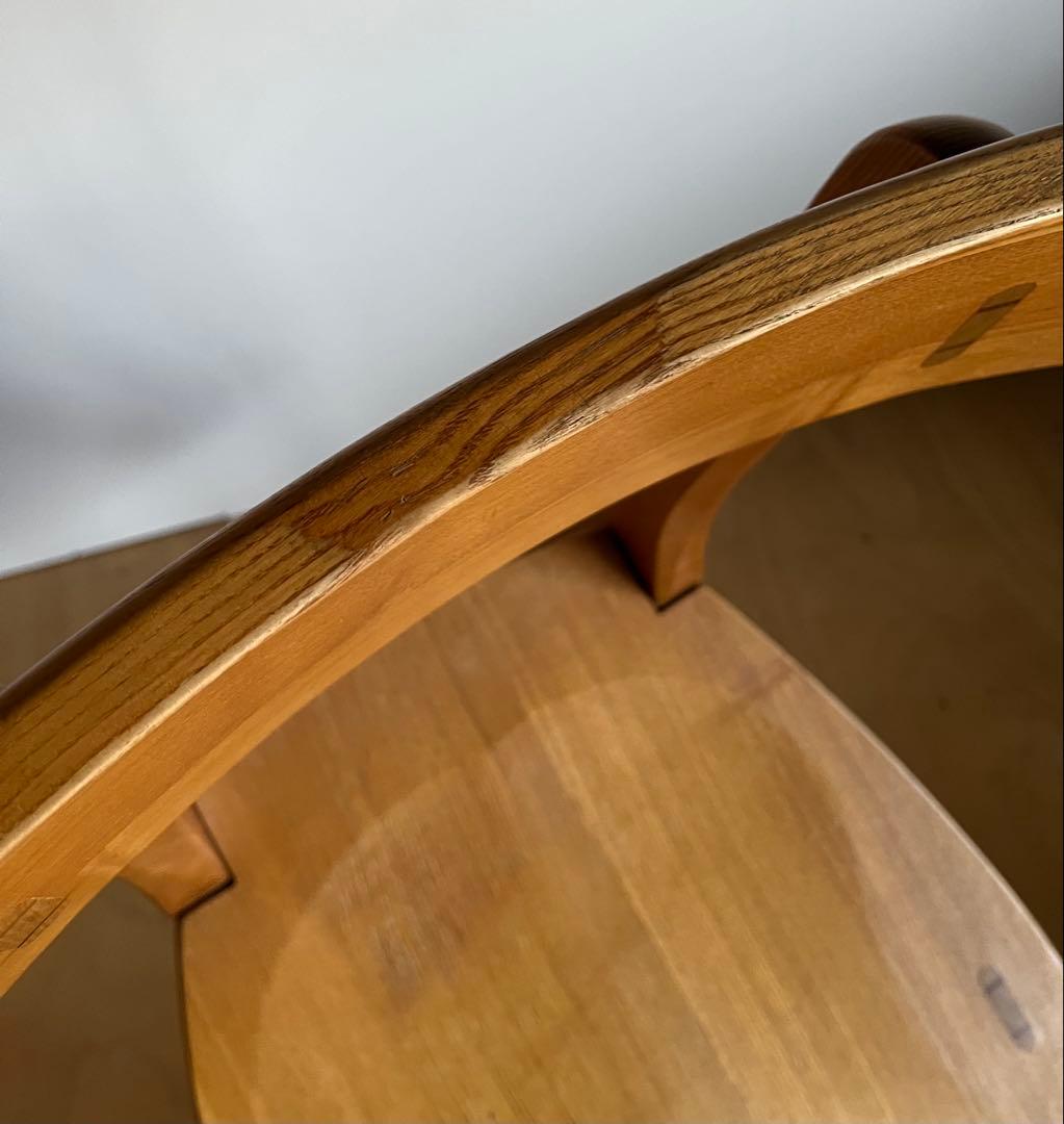無垢材の椅子 タモ無垢材