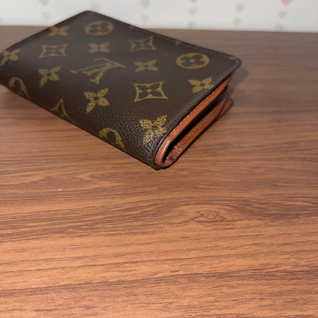 ルイヴィトン モノグラム がま口 二つ折り財布　【超美品】