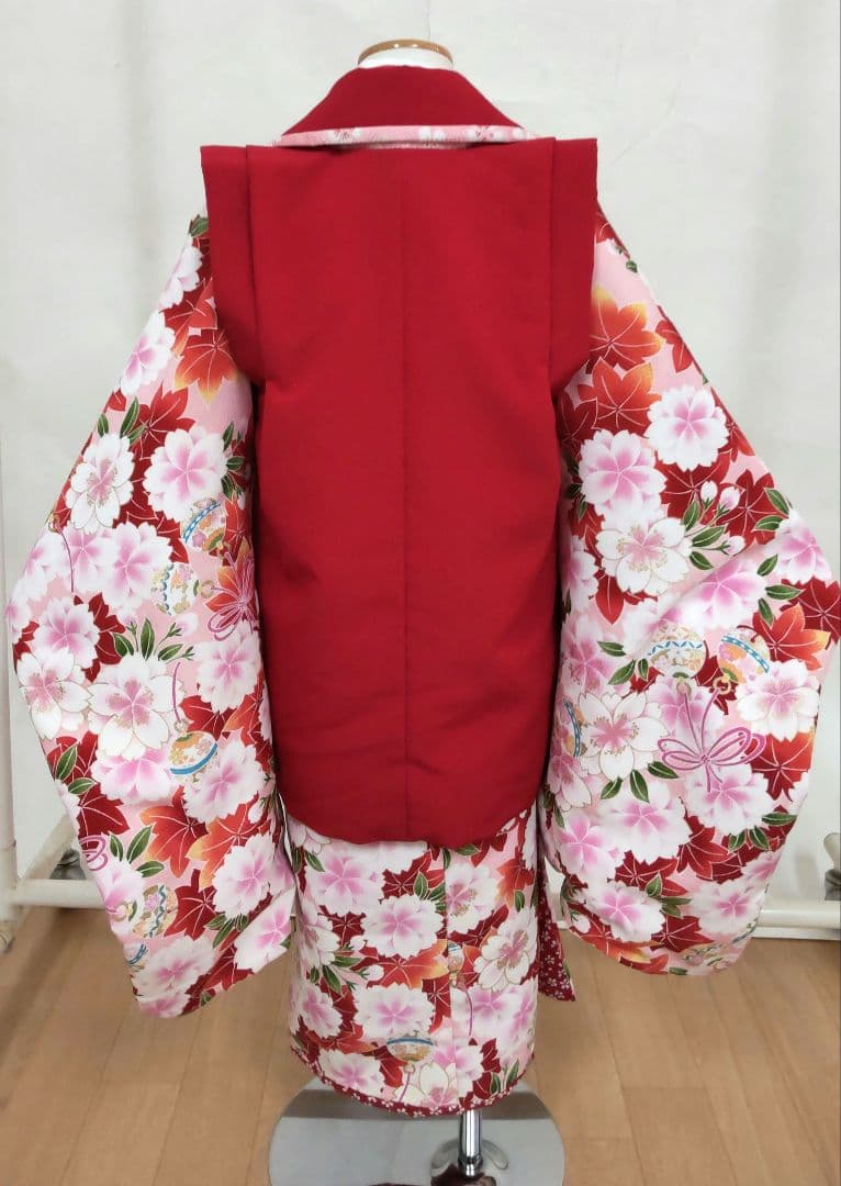 七五三○七五三着物○被布セット○被布○着物○3歳○女の子○子供着物○キッズ着物