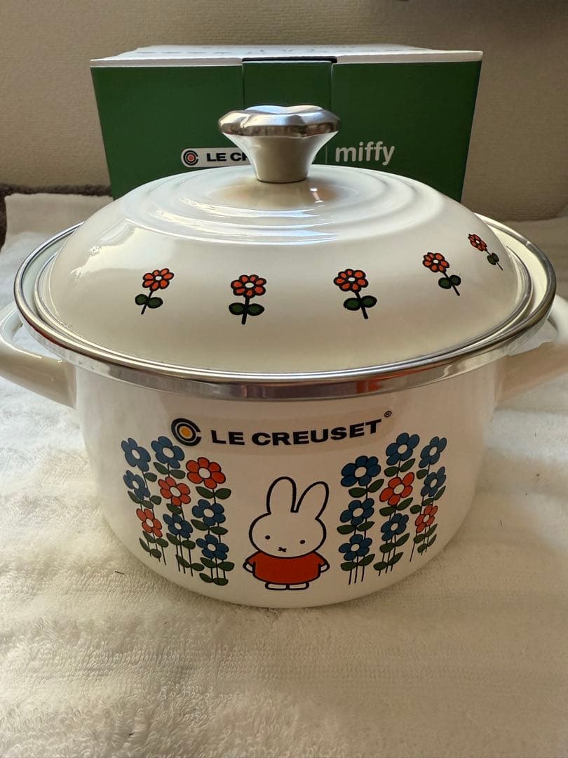 みるく☆LE CREUSET ミッフィー ホーロー鍋