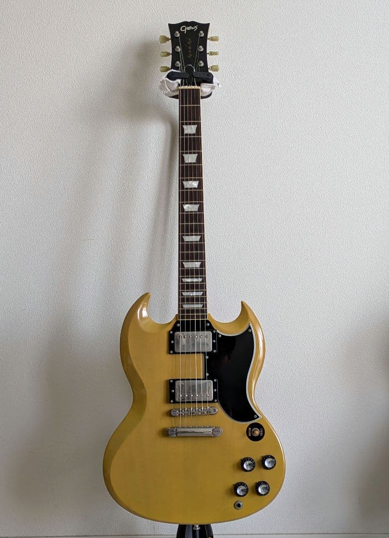 ギター Crews Maniac Sound SG-02 TV yellow