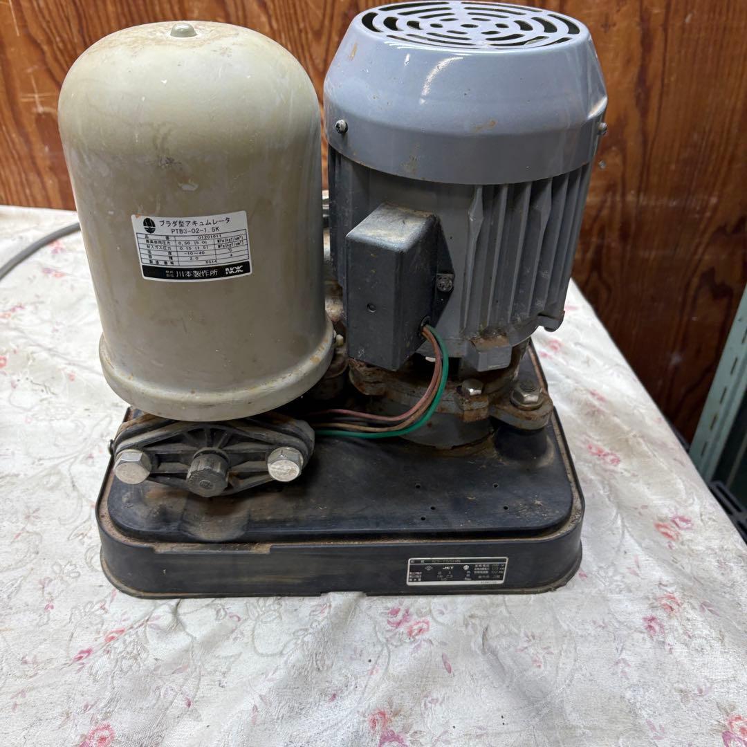 川本　浅井戸ポンプ　カワエース　N3-755HN　３相　中古　50hz用