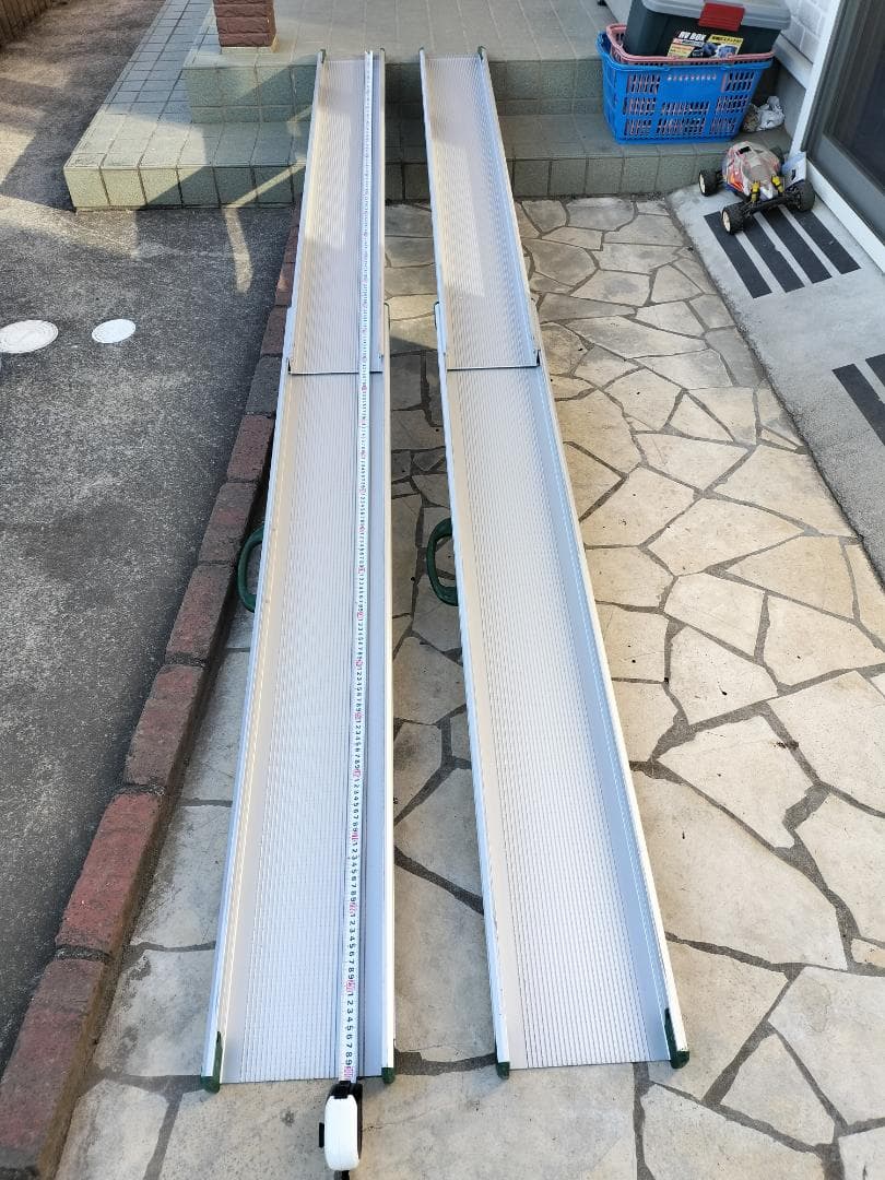 グルドマン３ｍアルミスロープ　ＳＬ３００　テレスコピック　ステップレススロープ