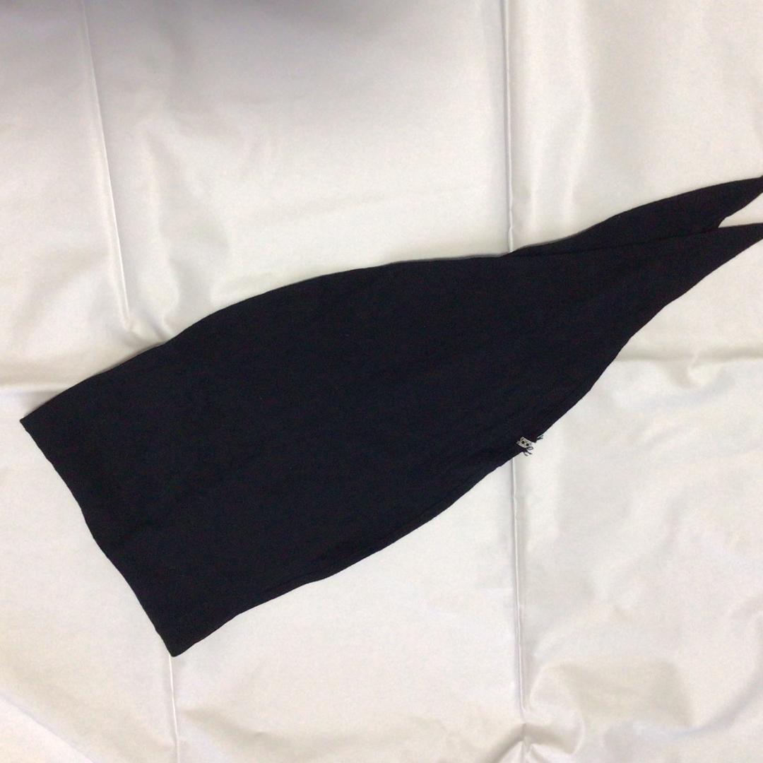 希少品 ほぼ未使用 アラキユウ シルクスカーフ 黒