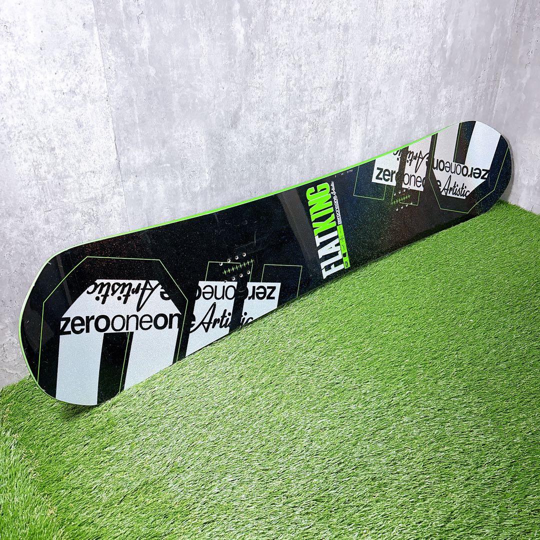 011Artistic フラットキング スノーボードセット FLUX バイン