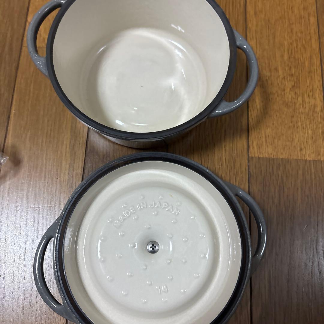 バーミキュラ BERMICULAR ラメグレ14センチ