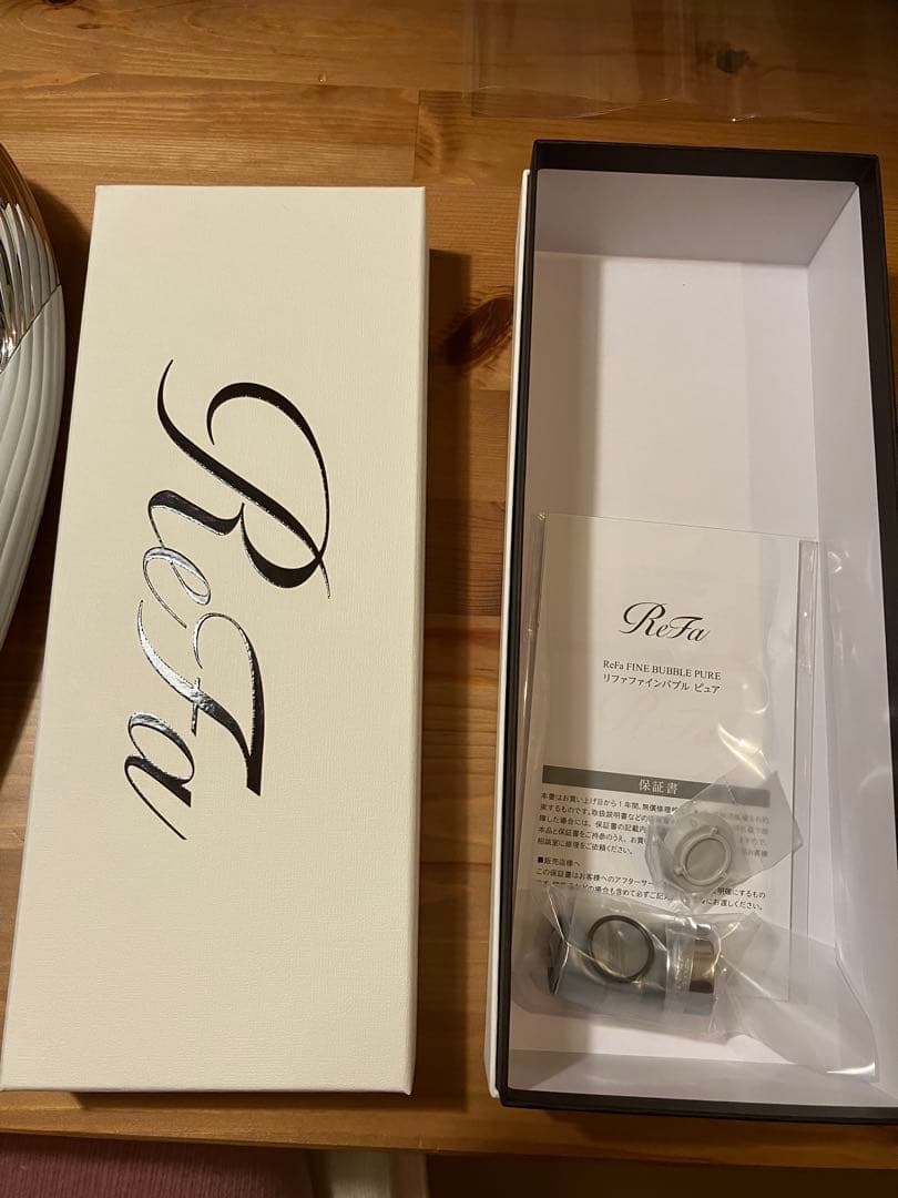 ReFa シャワーヘッド ウルトラファインバブルピュア　未使用品 延長保証付き