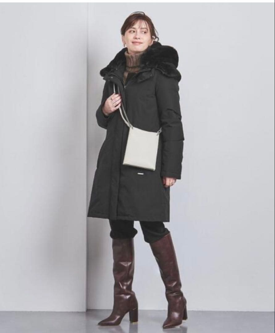 タロ　美品WOOLRICH ダウンBOW BRIDGE COAT XS