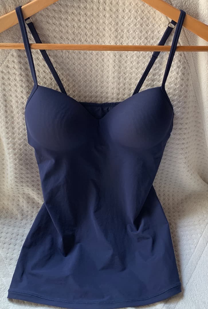 HANRO ネイビー キャミソール 75B