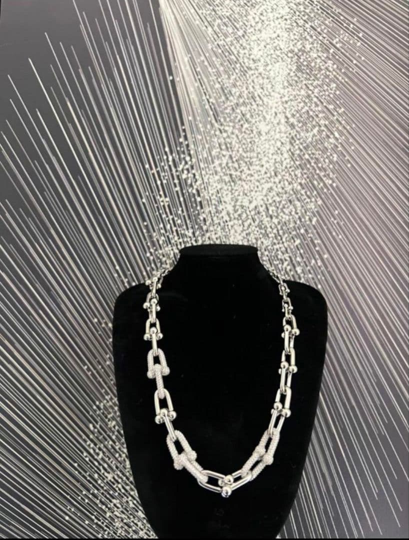 最高品質 ハードウェア ネックレス 新品未使用　ゴールドシルバー