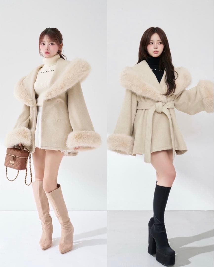 Darich ウエストベルトコート BEG