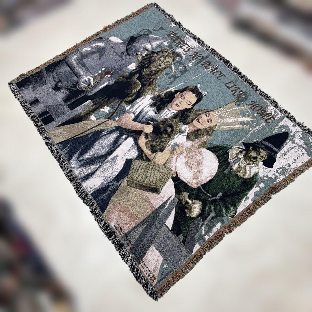 オズの魔法使い　マルチカバー　ソファカバー　ヴィンテージラグ　126x167