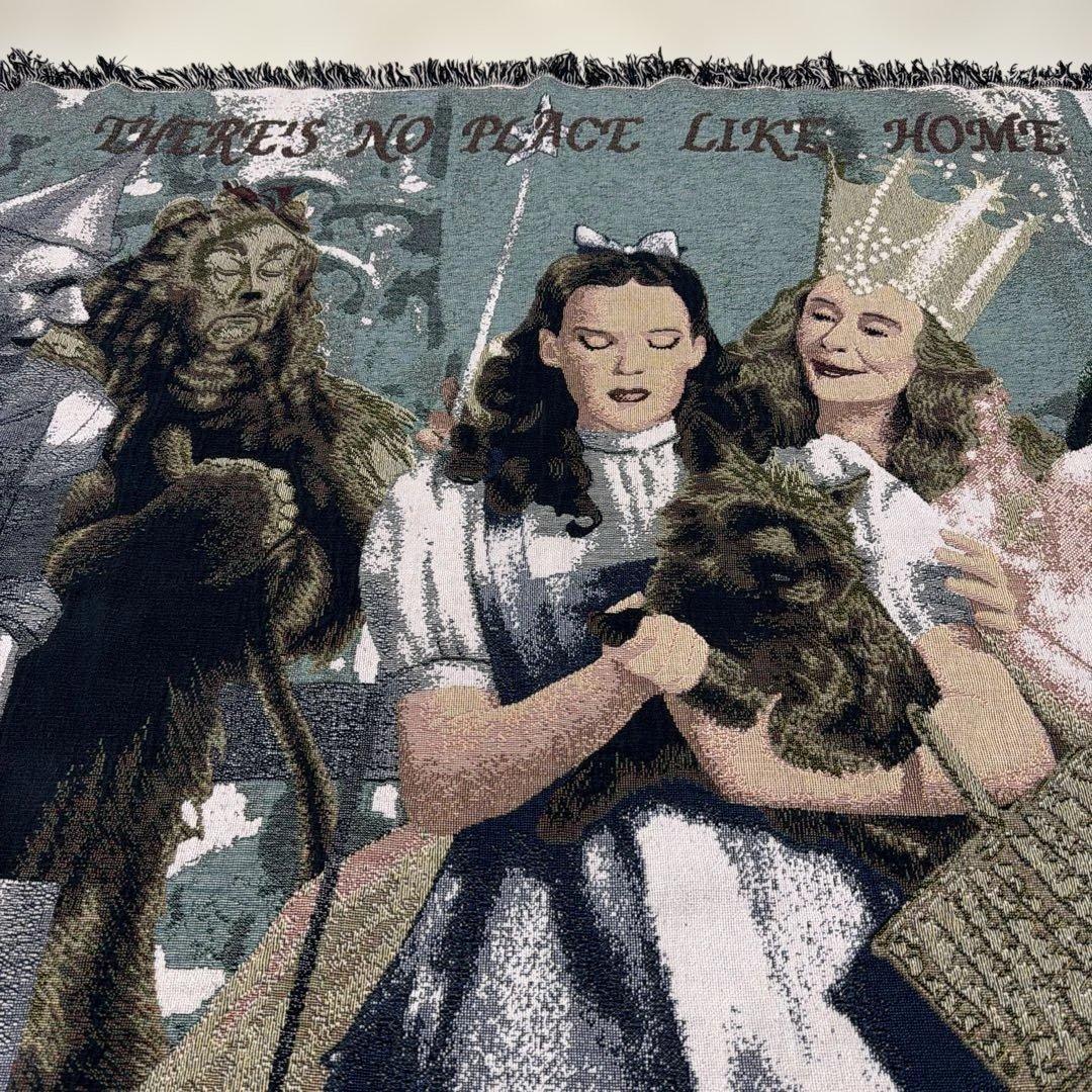 オズの魔法使い　マルチカバー　ソファカバー　ヴィンテージラグ　126x167